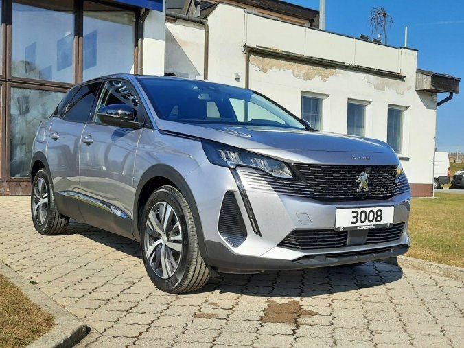 Peugeot 3008, Peugeot 3008 ALLURE PACK 1.5 BHDi 130k EAT8, barva šedá