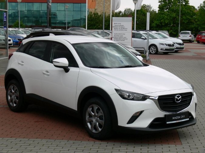 Mazda CX-3, 2.0 Skyactiv G121, barva bílá