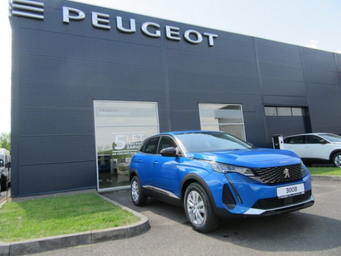 Peugeot 3008, Active P. 1.2PureTech130k EAT8, barva modrá