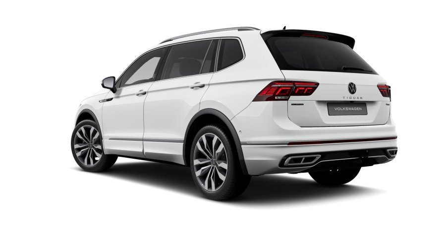 Volkswagen Tiguan Allspace, Allspace R-Line 2,0 TDI 142 kW 4M 7DSG, barva bílá