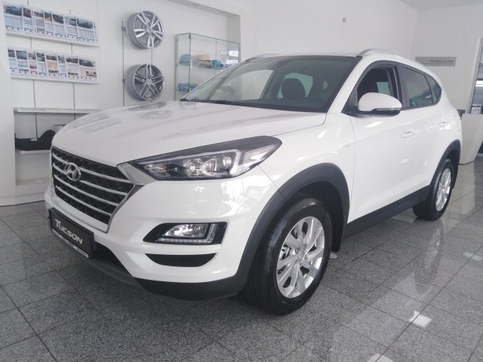 Hyundai Tucson, 1,6 CRDi 100 kW (diesel) 6 st. man, barva bílá