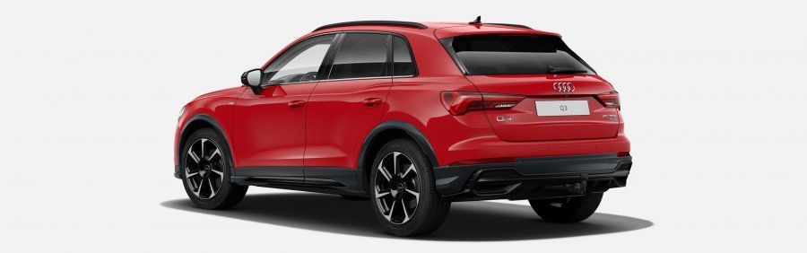 Audi Q3, Q3 S line 40 TFSI 140 kW q, barva červená