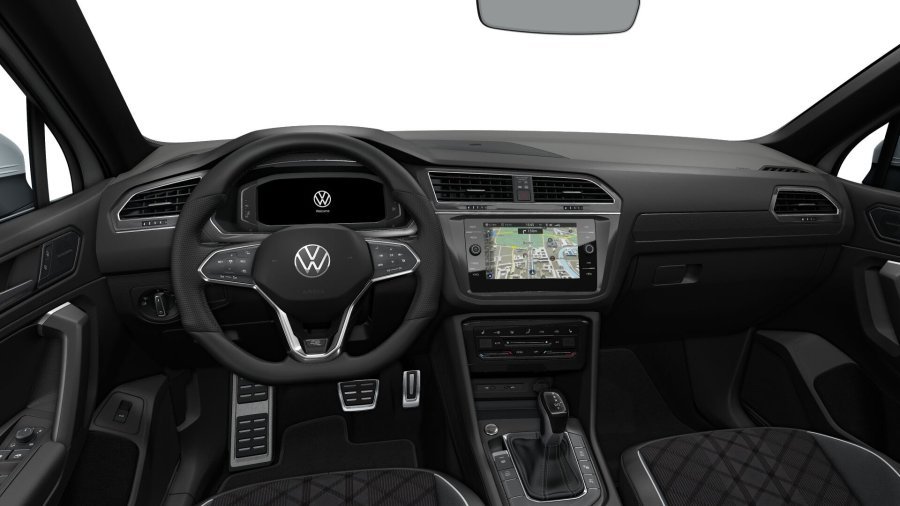 Volkswagen Tiguan Allspace, Allspace R-Line 1,5 TSI 110 kW EVO 7DSG, barva bílá