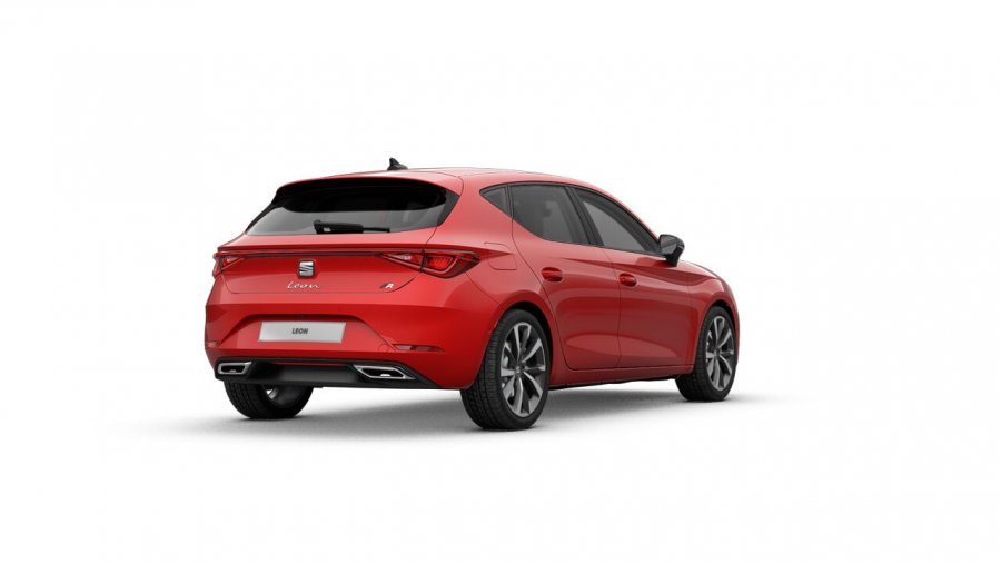 Seat Leon 5D, Leon FR 1.5 TSI 130k, barva červená