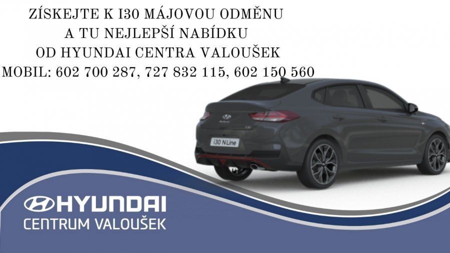 Hyundai i30, 1,4 T-GDI 103 kW (95 NAT) 6 st. man, barva šedá