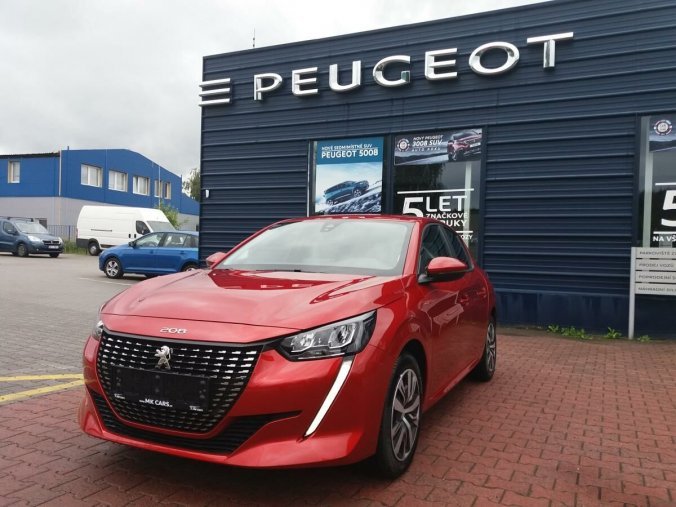 Peugeot 208, ACTIVE PACK 1.5 BHDi 100k MAN6, barva červená