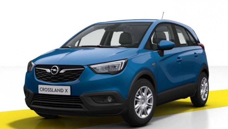 Opel Crossland X, 1.2 TURBO 81kw, barva šedá