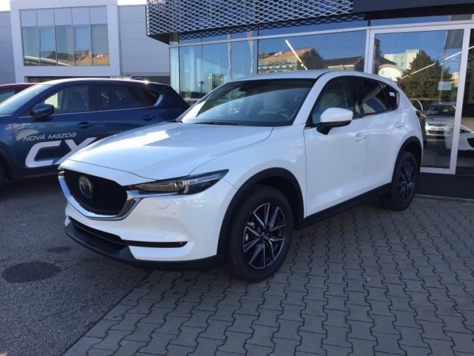 Mazda CX-5, 2,5 Skyactiv-G194 A/T AWD, barva bílá