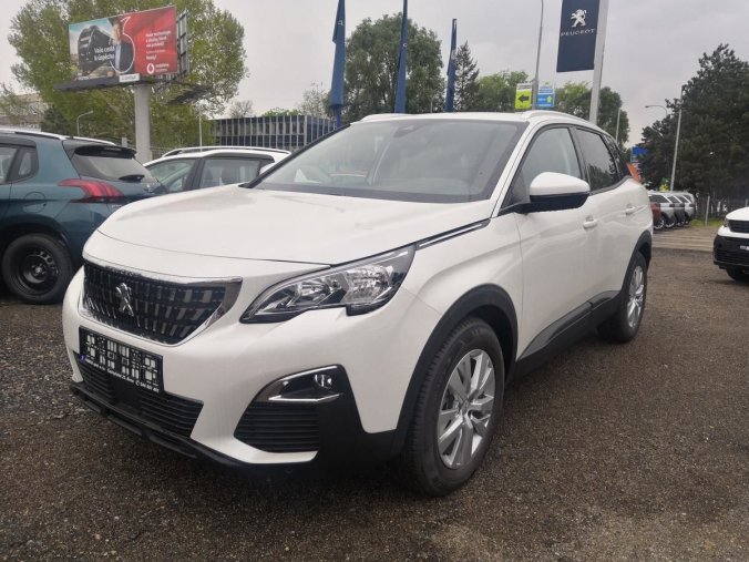 Peugeot 3008, ACTIVE 1.5 BlueHDi 130k MAN6, barva bílá