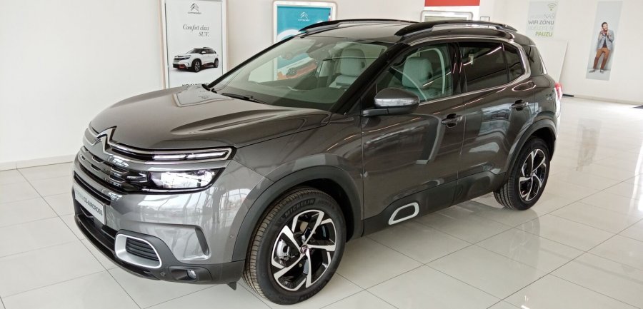 Citroën C5 Aircross, Citroën SUV C5 Aircross SHINE 1,5 BlueHDi 130k EAT8, barva šedá