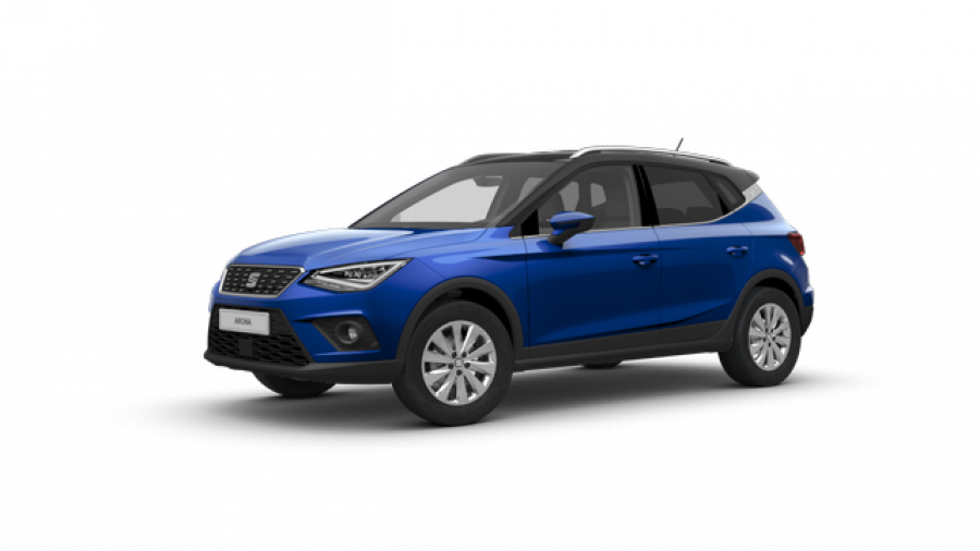 Seat Arona, Xcellence 1.0 TSI 115k, barva modrá