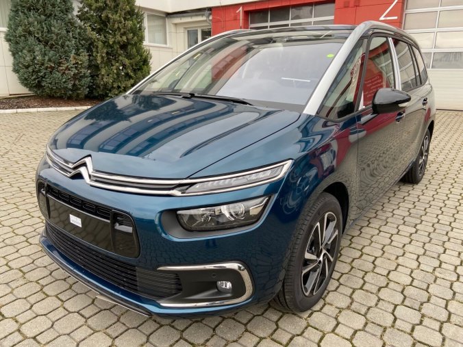 Citroën Grand C4 Spacetourer, Citroën Grand C4 SpaceTourer 2.0 BlueHDi 160 S&S EAT8 SHINE PACK, barva modrá