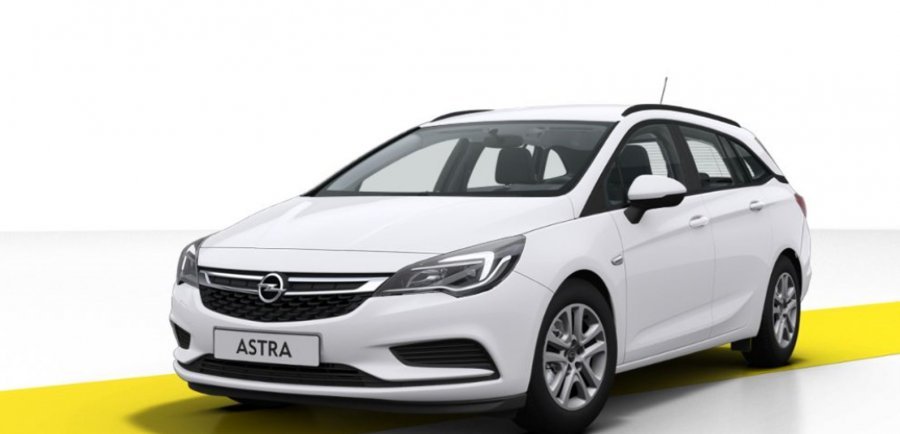 Opel Astra, Smile ST 1.4 Turbo 92kW, barva bílá