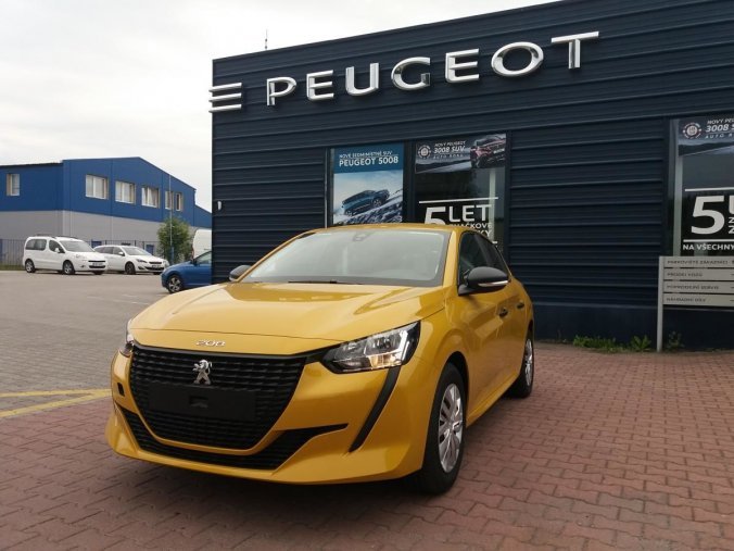 Peugeot 208, LIKE 1.2 PureTech 75k MAN5, barva žlutá