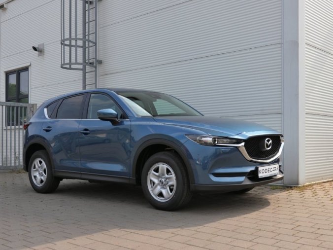 Mazda CX-5, 2,0i Skyactiv-G 121 KW/165k, barva modrá