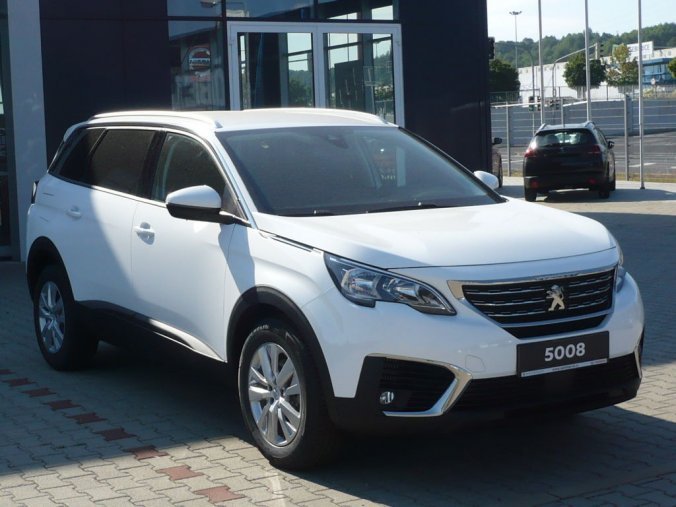 Peugeot 5008, ACTIVE 1,2PureTech 130k MAN6 + VÝHŘEV + KAMERA + PŘ. SENZORY, barva bílá