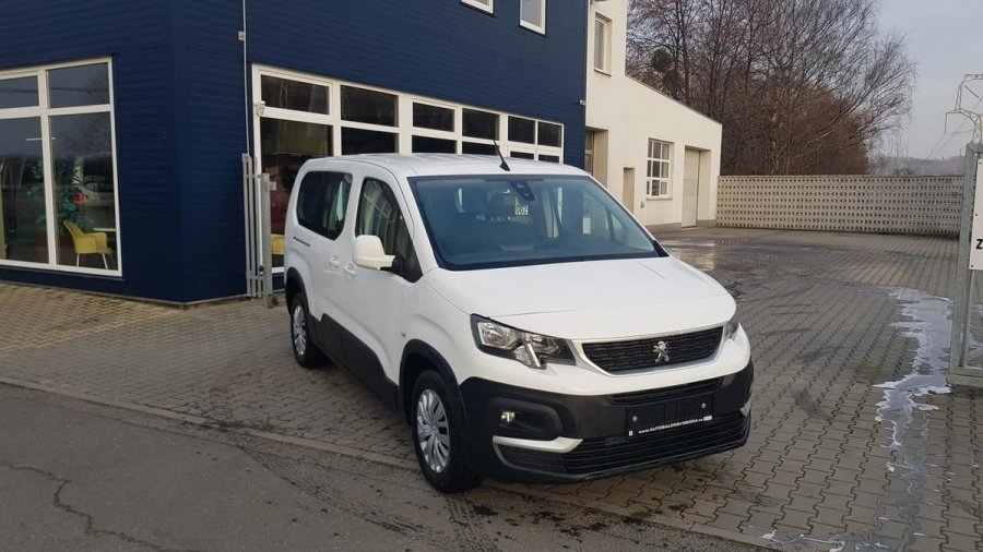 Peugeot Rifter, LONG ACTIVE 1.5 BlueHDi 100, barva bílá