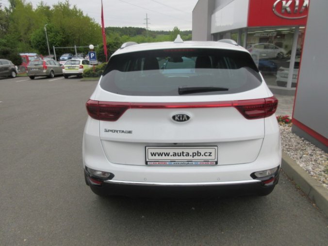 Kia Sportage, 1.6 T-GDI 7DCT 4x4 TOP, barva bílá