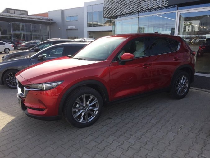 Mazda CX-5, 2,5G 194k AWD AT, barva červená