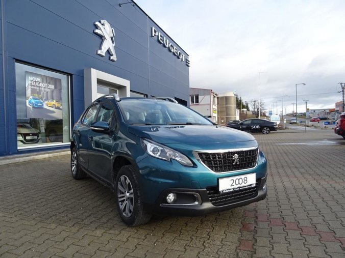 Peugeot 2008, ACTIVE 1.2 82k MAN5 DOPRODEJ, barva zelená