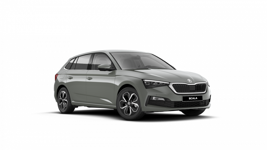 Škoda Scala, 1,0 TSI 81 KW 6-stup. mech., barva šedá