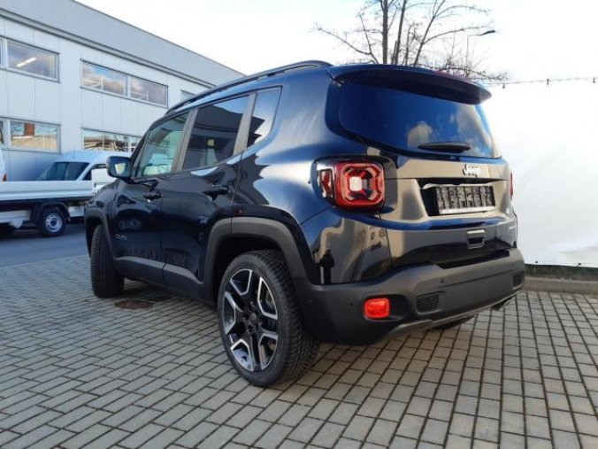 Jeep Renegade, 1.3 150PS Limited AUTOMAT 4x2, barva černá