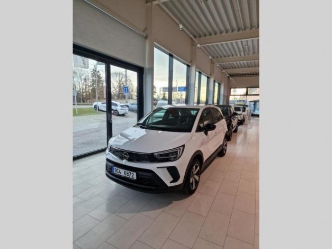 Opel Crossland X, Edition 1.2Turbo(81kW/110K)6MT, barva bílá