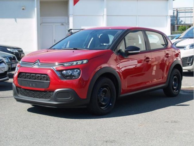 Citroën C3, Feel 1,2PT 83, barva červená