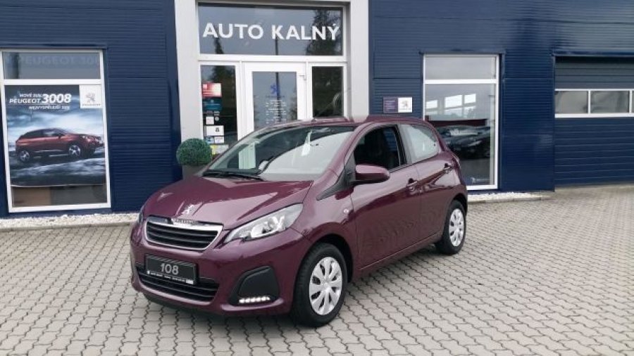 Peugeot 108, ACTIVE 1.0 VTi 72k MAN5, barva fialová