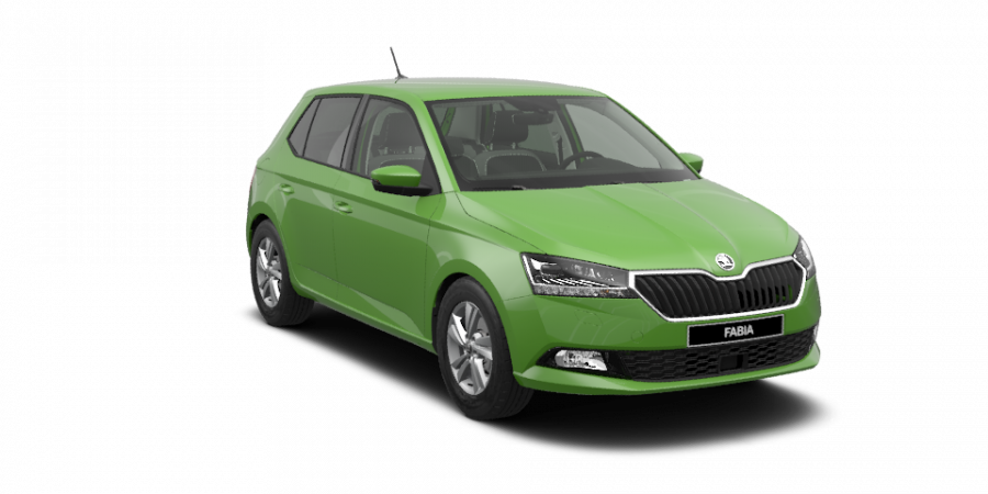 Škoda Fabia, 1,0 TSI 81 kW 6-stup. mech., barva zelená