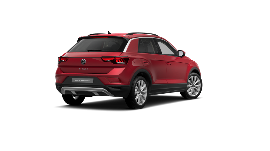 Volkswagen T-Roc, T-Roc People 1,0 TSI 85 kW 6G, barva červená