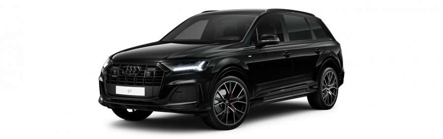 Audi Q7, Q7 S line 50 TDI quattro, barva černá