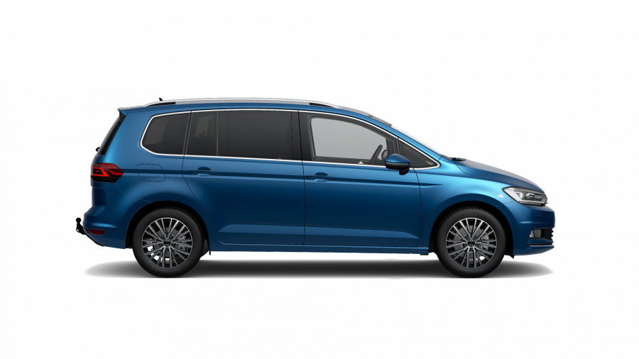 Volkswagen Touran, Touran HL 2,0 TDI 7DSG EVO, barva modrá