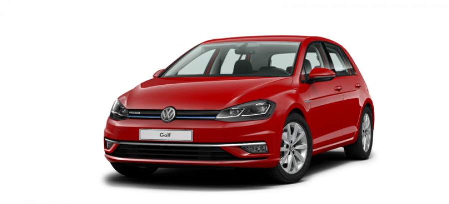 Volkswagen Golf, ME 1,5 TSI EVO BMT OPF 6G, barva červená