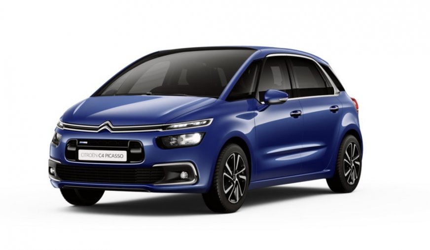 Citroën C4 Spacetourer, 1.6 BlueHDi 120, barva modrá