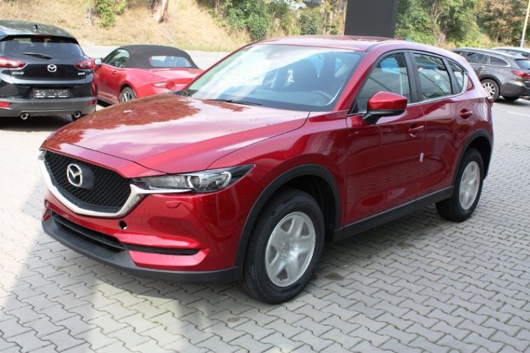 Mazda CX-5, SKYACTIV-G, barva červená