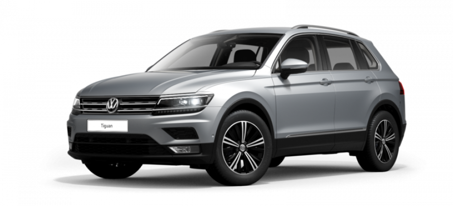 Volkswagen Tiguan, Maraton Edition 1,5 TSI ACT 7DSG, barva stříbrná