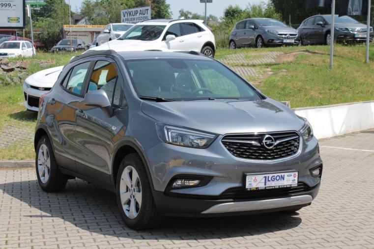 Opel Mokka, X Smile 1,4 Turbo 103 kW, barva šedá