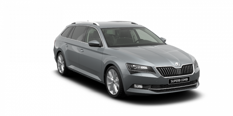 Škoda Superb, 2,0 TDI 140 kW 7-stup. automat. 4x4, barva šedá