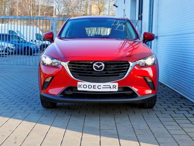 Mazda CX-3, 2,0 Skyactiv-G 121k/89kW, barva červená