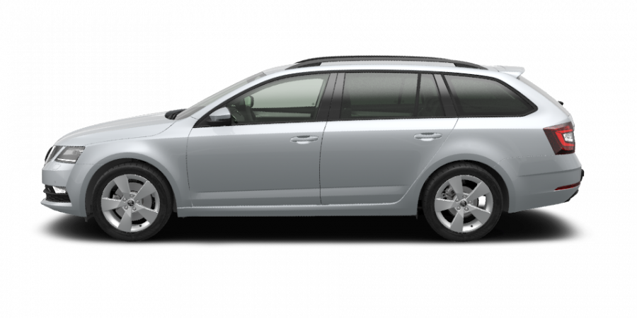 Škoda Octavia, 1,5 TSI 96 kW 7-Gang automat., barva stříbrná