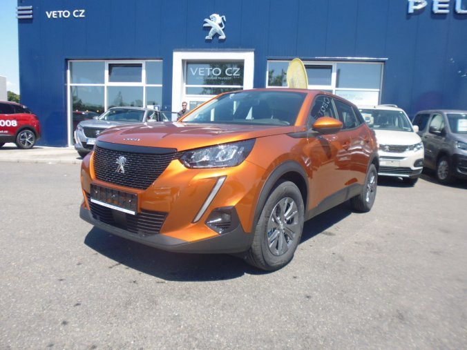 Peugeot 2008, ACTIVE 1.2 PT 130k MAN6 + paket City, barva oranžová