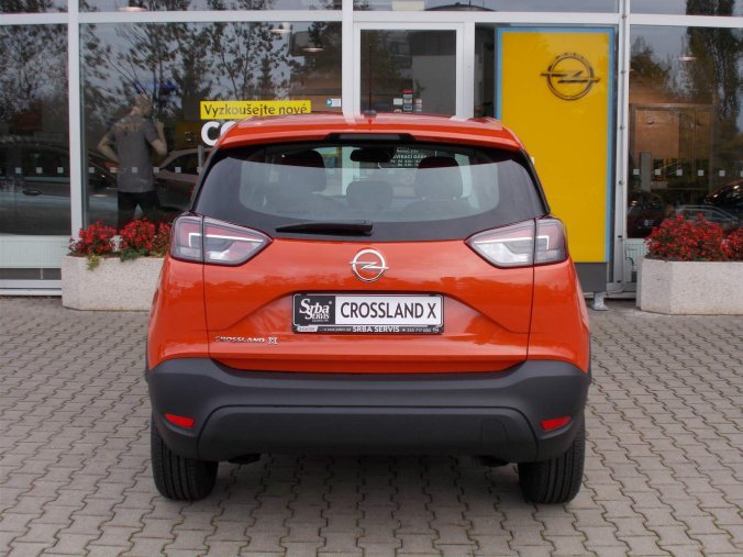 Opel Crossland X, 5-door Enjoy F 1.2XE (60kW/ 83HP) MT5 Petrol, barva oranžová