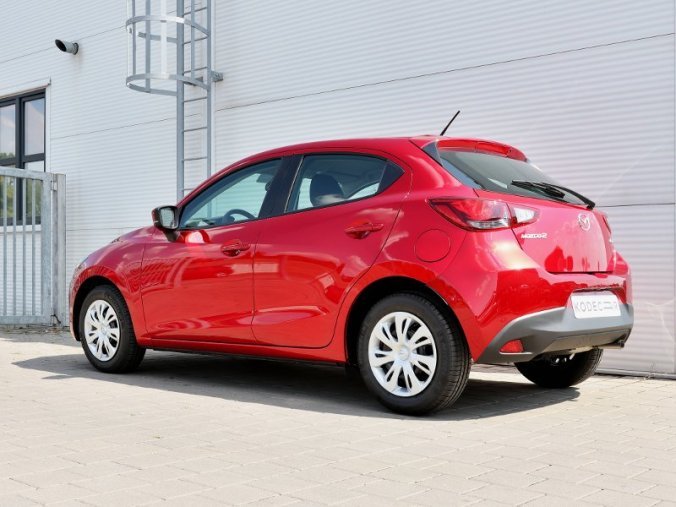 Mazda 2, 1,5 Skyactiv-G 55k/75kW 5MAN, barva červená