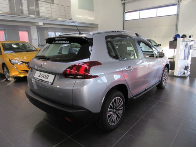 Peugeot 2008, Active 1.2 PureTech 110k EAT6, barva šedá