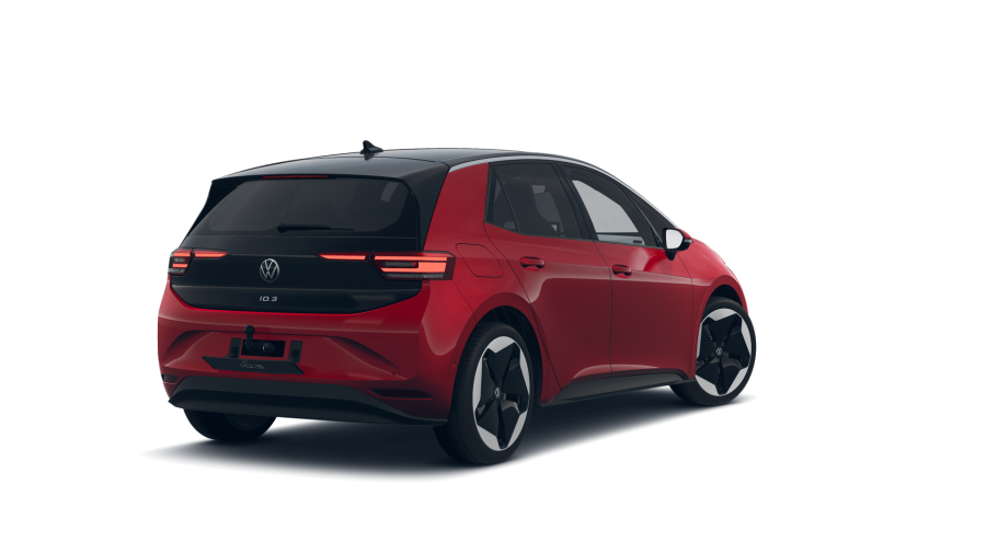 Volkswagen ID.3, ID.3 Pro 150 kW, 58 kWh (2023), barva červená