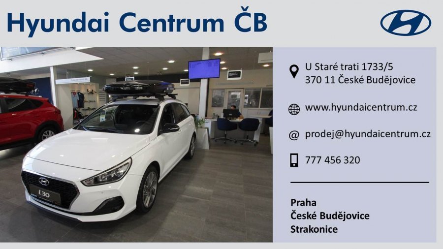 Hyundai i30, 1,4 T-GDI 103 kW (95 NAT) 6 st. man, barva bílá