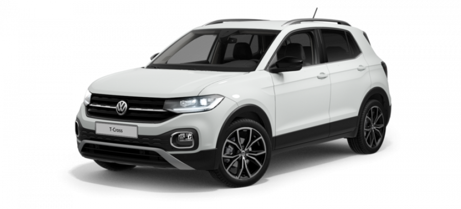 Volkswagen T-Cross, Style 1,0 TSI 85 kW 7DSG, barva bílá