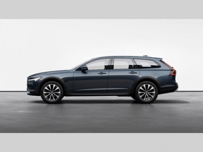 Volvo V90, B4 2.0L 197+14 HP AT8 AWD CROS, barva modrá