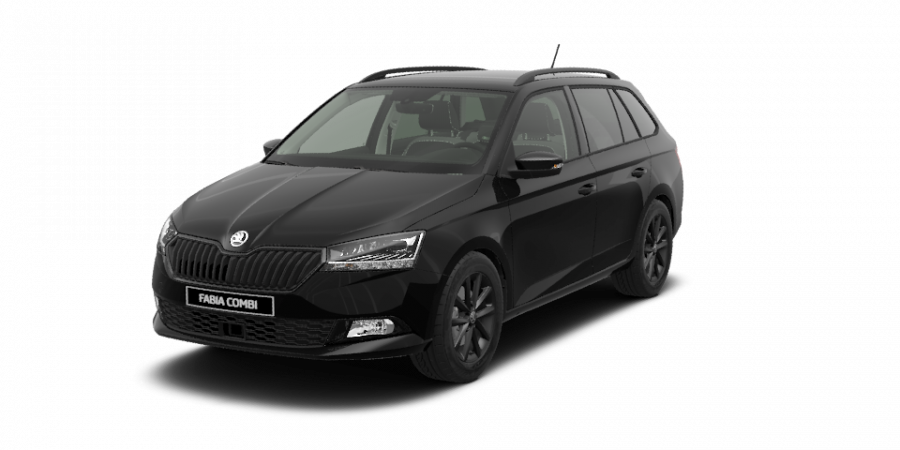 Škoda Fabia, 1,0 TSI 81 kW 6-stup. mech., barva černá